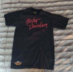 Vintage *Rare* 3DEmblem Harley Davidson Kid's (Unisex) Tshirt